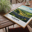 Durham Modern Travel Poster