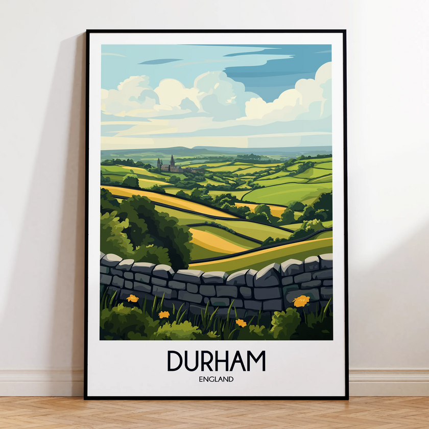 Durham Souvenir Poster Print