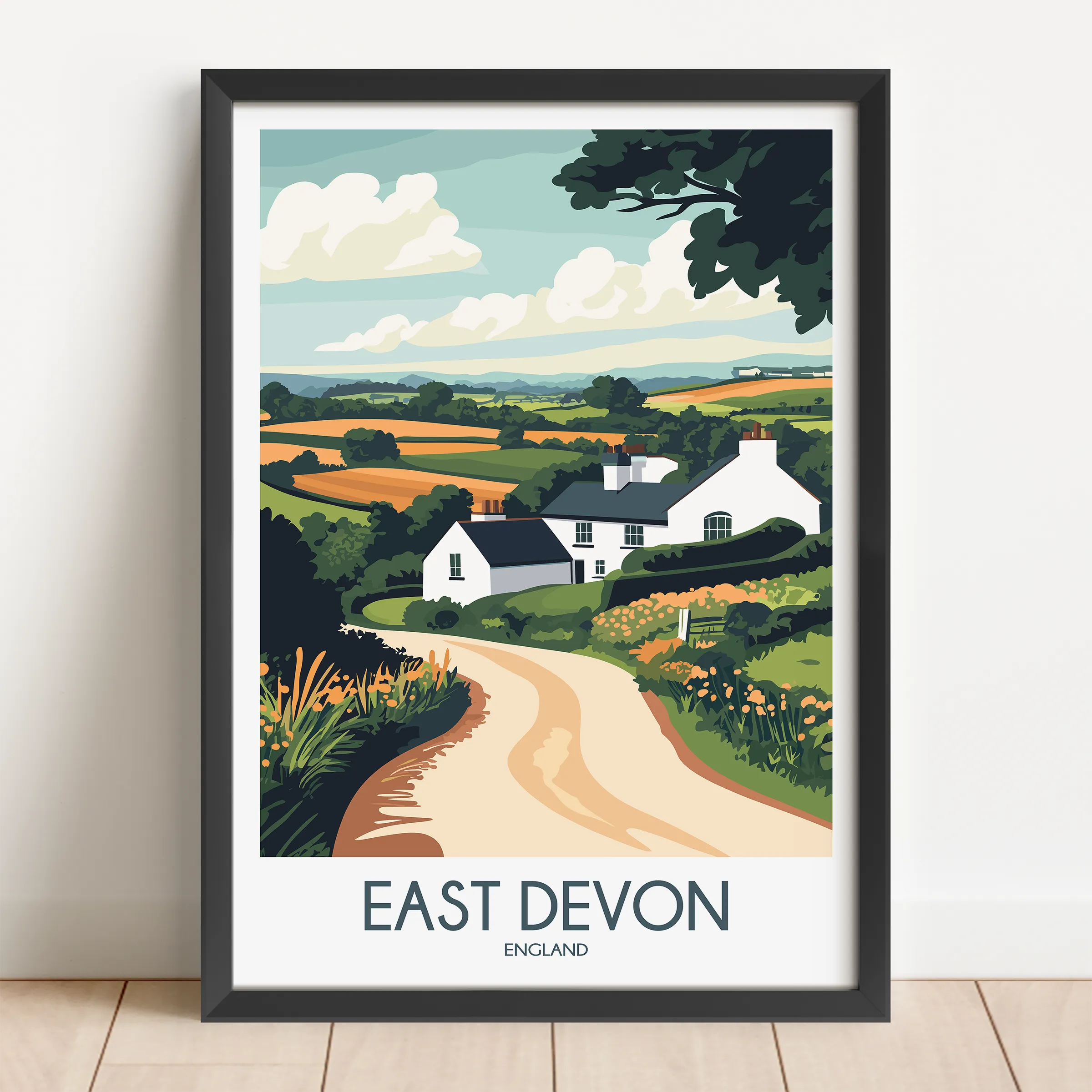 East Devon Scenic Landscape Art