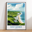 East Sussex Destination Art Gift