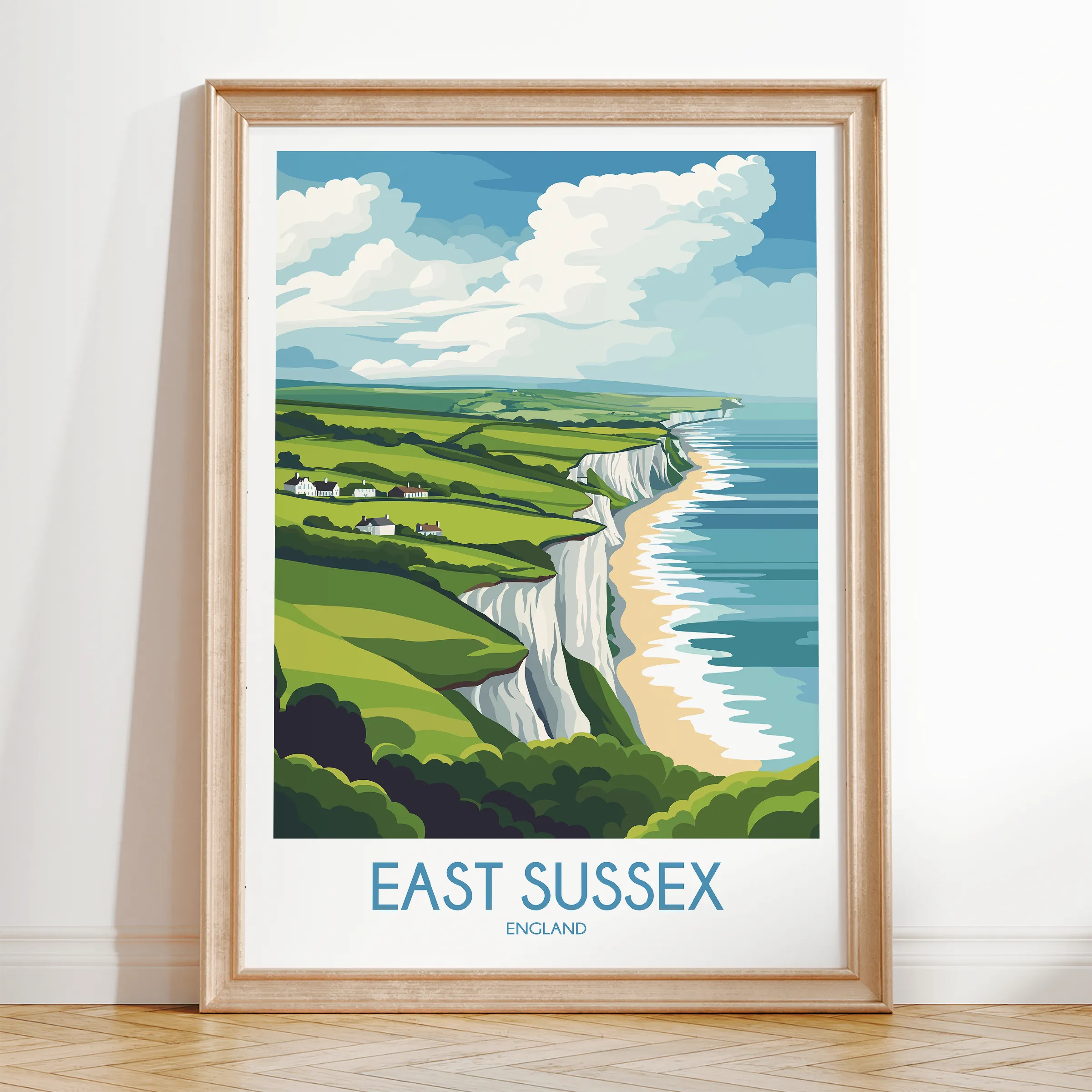 East Sussex Gallery Quality Print