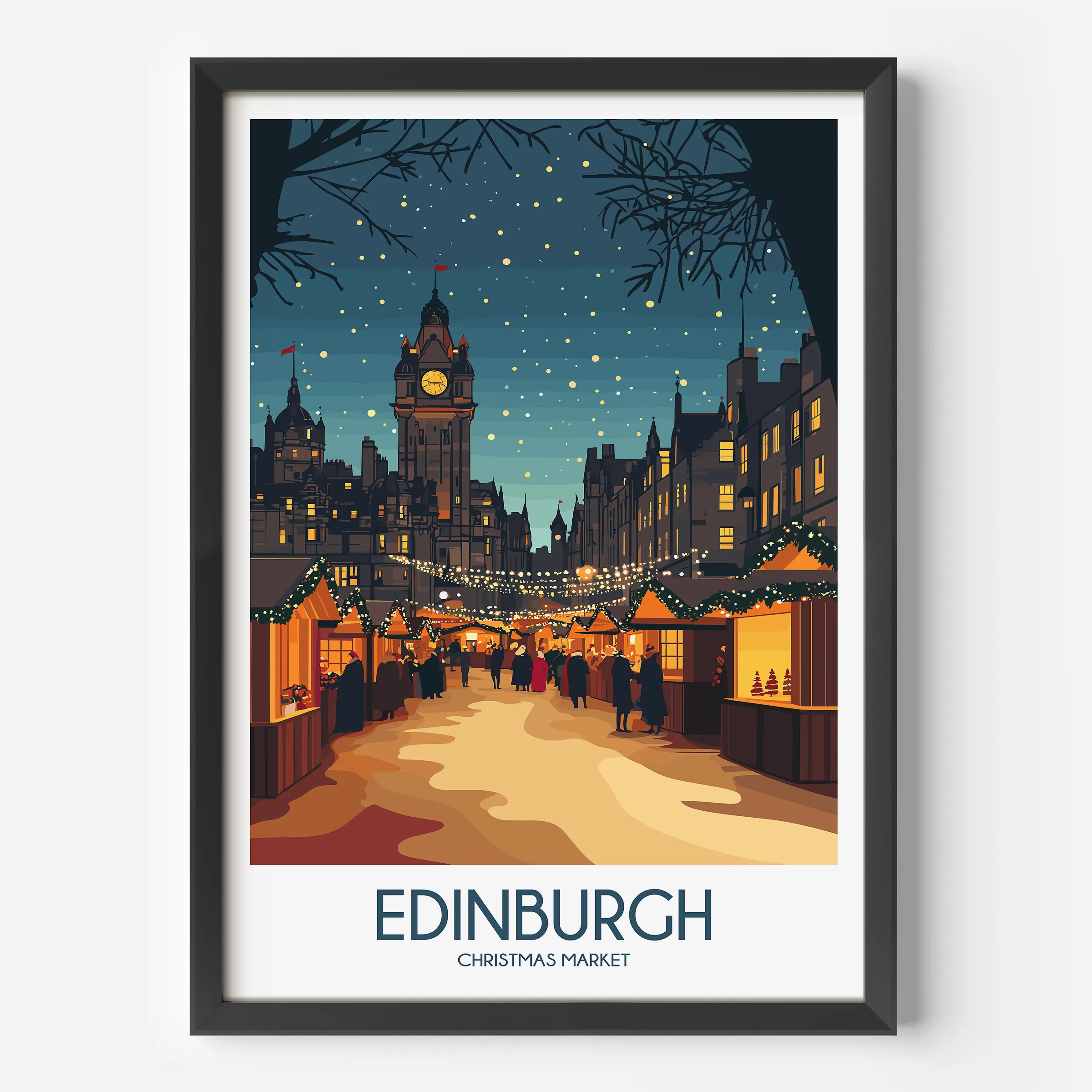 Edinburgh Destination Art Gift