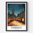 Edinburgh Destination Art Gift