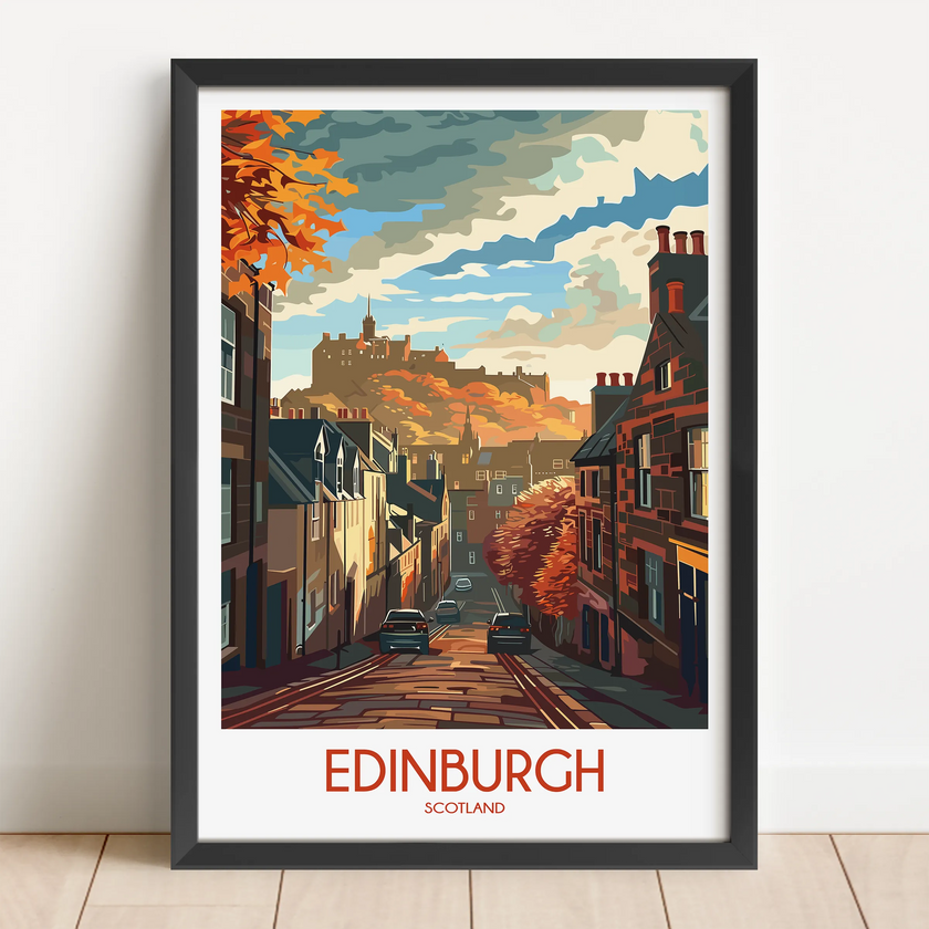 Edinburgh Minimalist Wall Art
