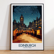 Edinburgh Minimalist Wall Art