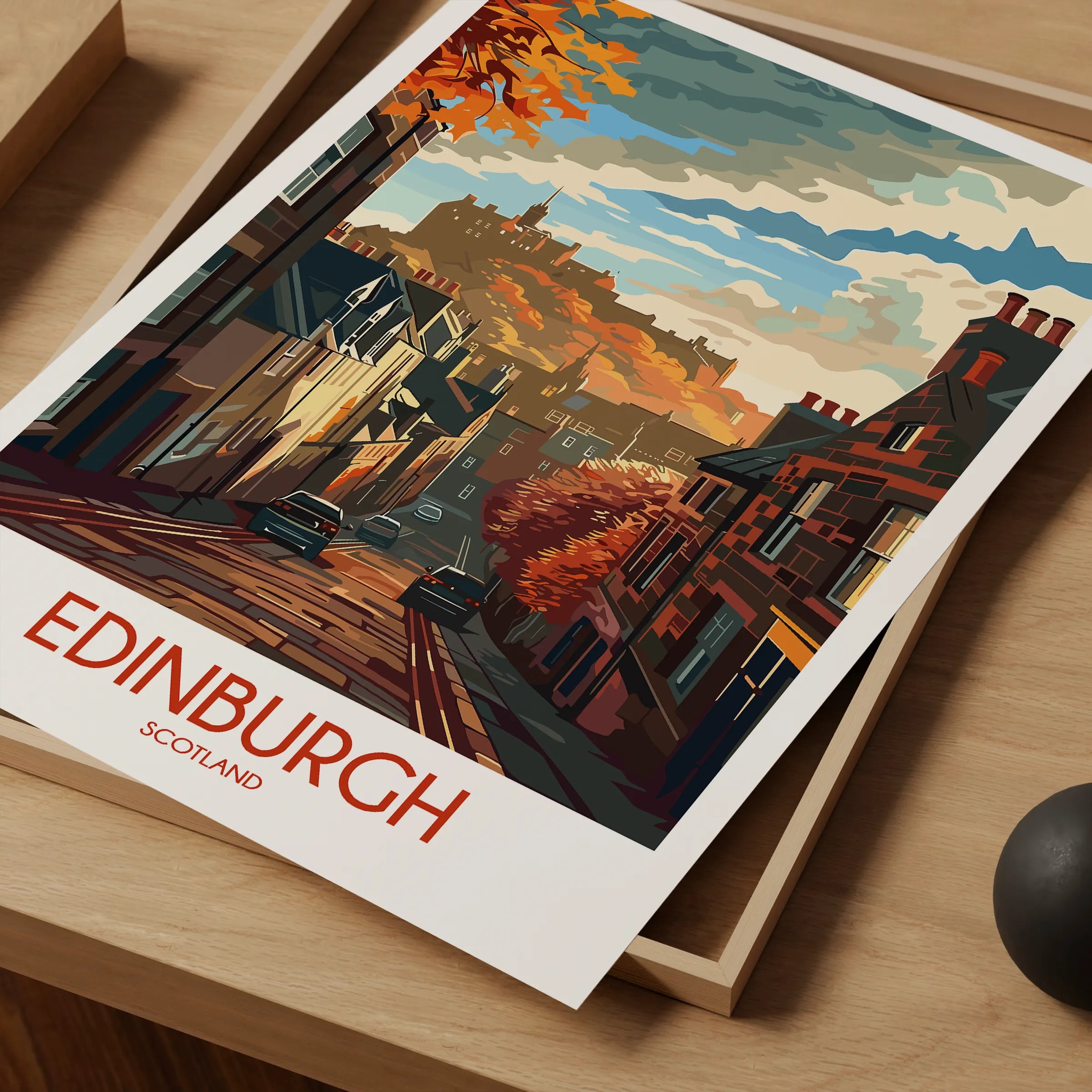 Edinburgh Scenic Landscape Art