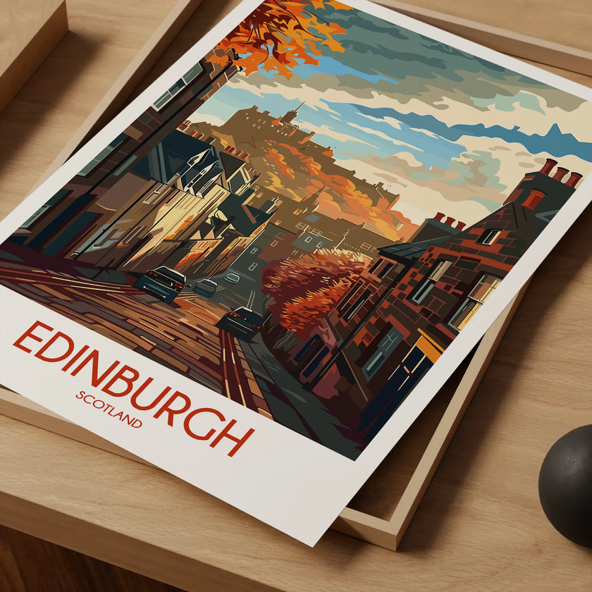 Edinburgh Scenic Landscape Art