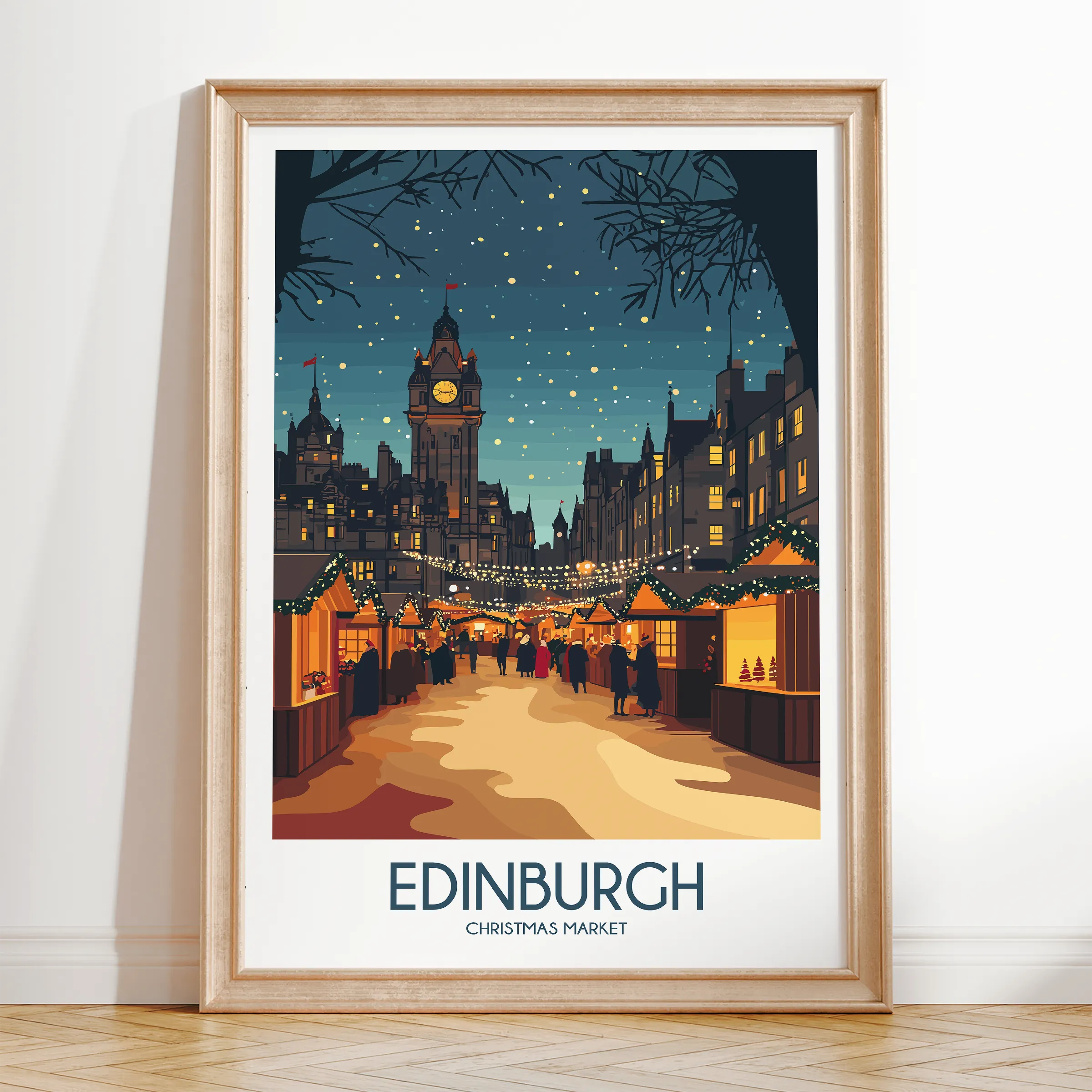 Edinburgh Scenic Landscape Art