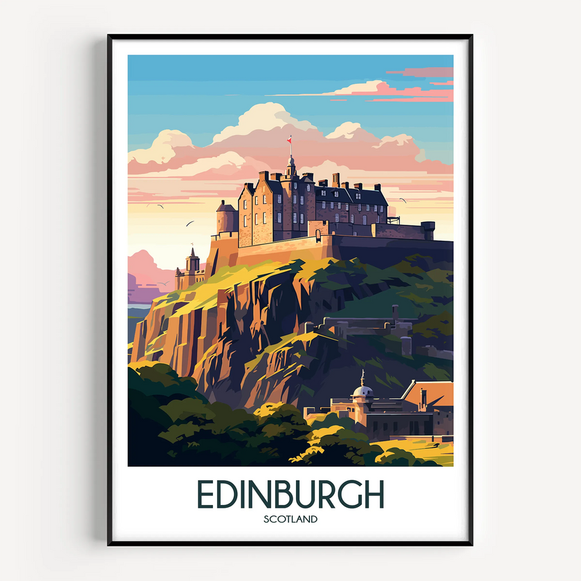 Edinburgh Scenic Landscape Art