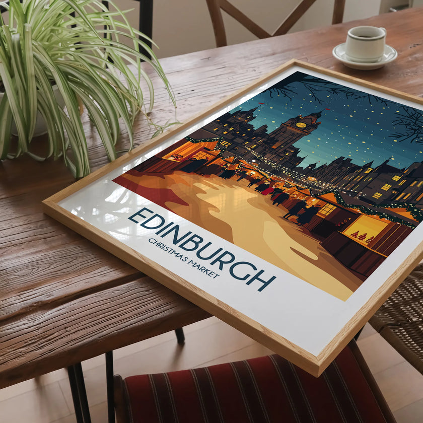 Edinburgh Souvenir Poster Print