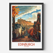 Edinburgh Souvenir Poster Print
