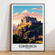 Edinburgh Souvenir Poster Print