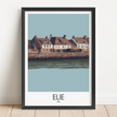 Elie Retro Travel Illustration