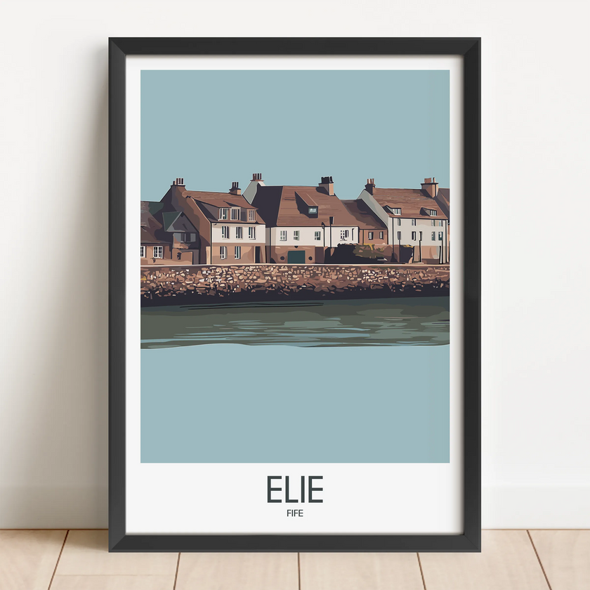 Elie Retro Travel Illustration