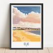 Elie Retro Travel Illustration