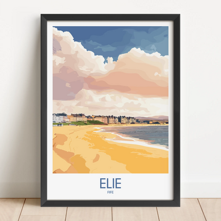 Elie Retro Travel Illustration
