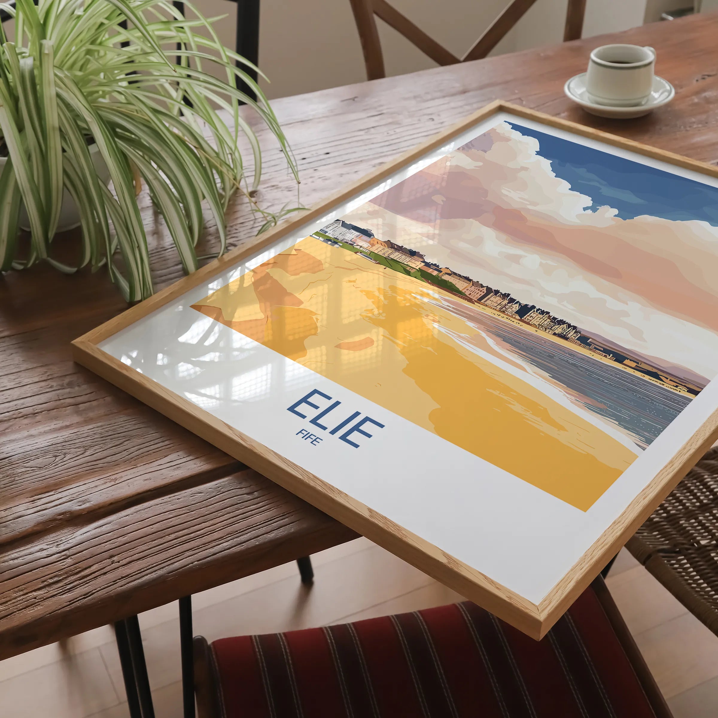 Elie Vintage Style Print