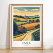 Essex Modern Travel Poster