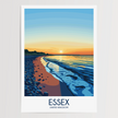 Essex Modern Travel Poster