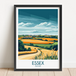 Essex Modern Travel Poster