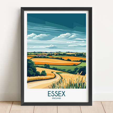 Essex Modern Travel Poster