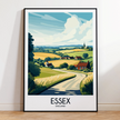 Essex Retro Travel Illustration
