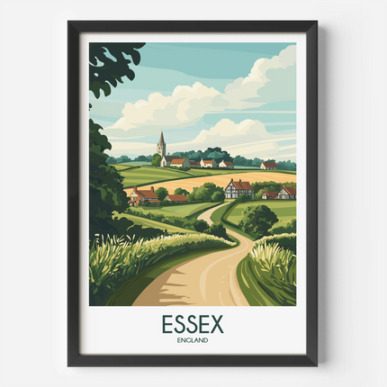 Essex Souvenir Poster Print