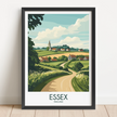 Essex Vintage Style Print