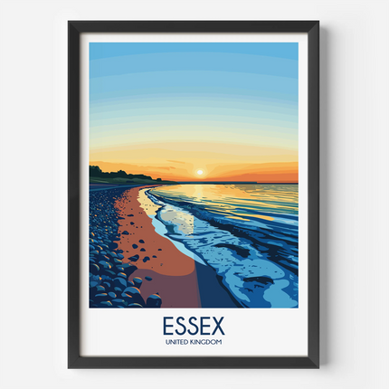 Essex Vintage Style Print