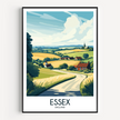 Essex Vintage Style Print