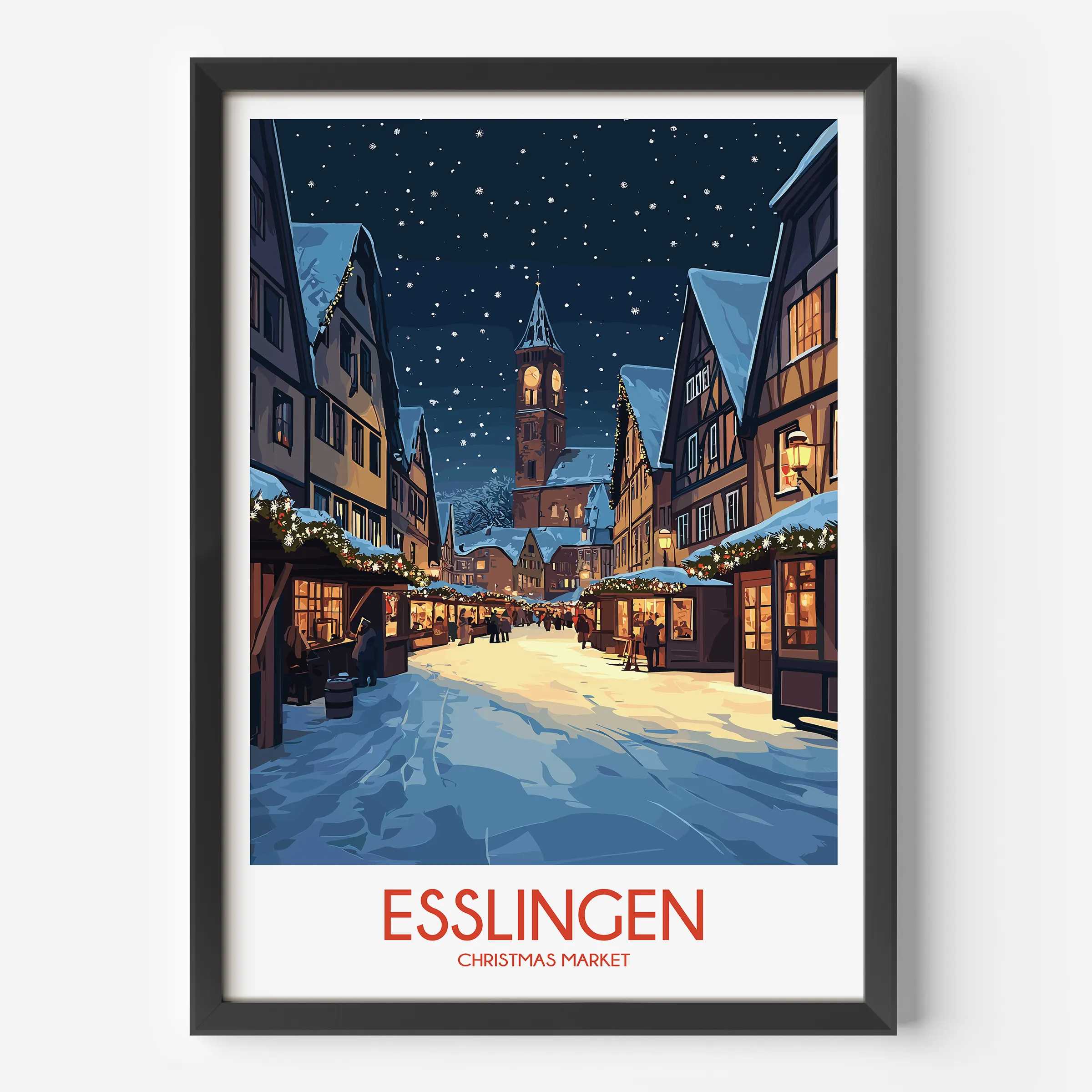 Esslingen Minimalist Wall Art