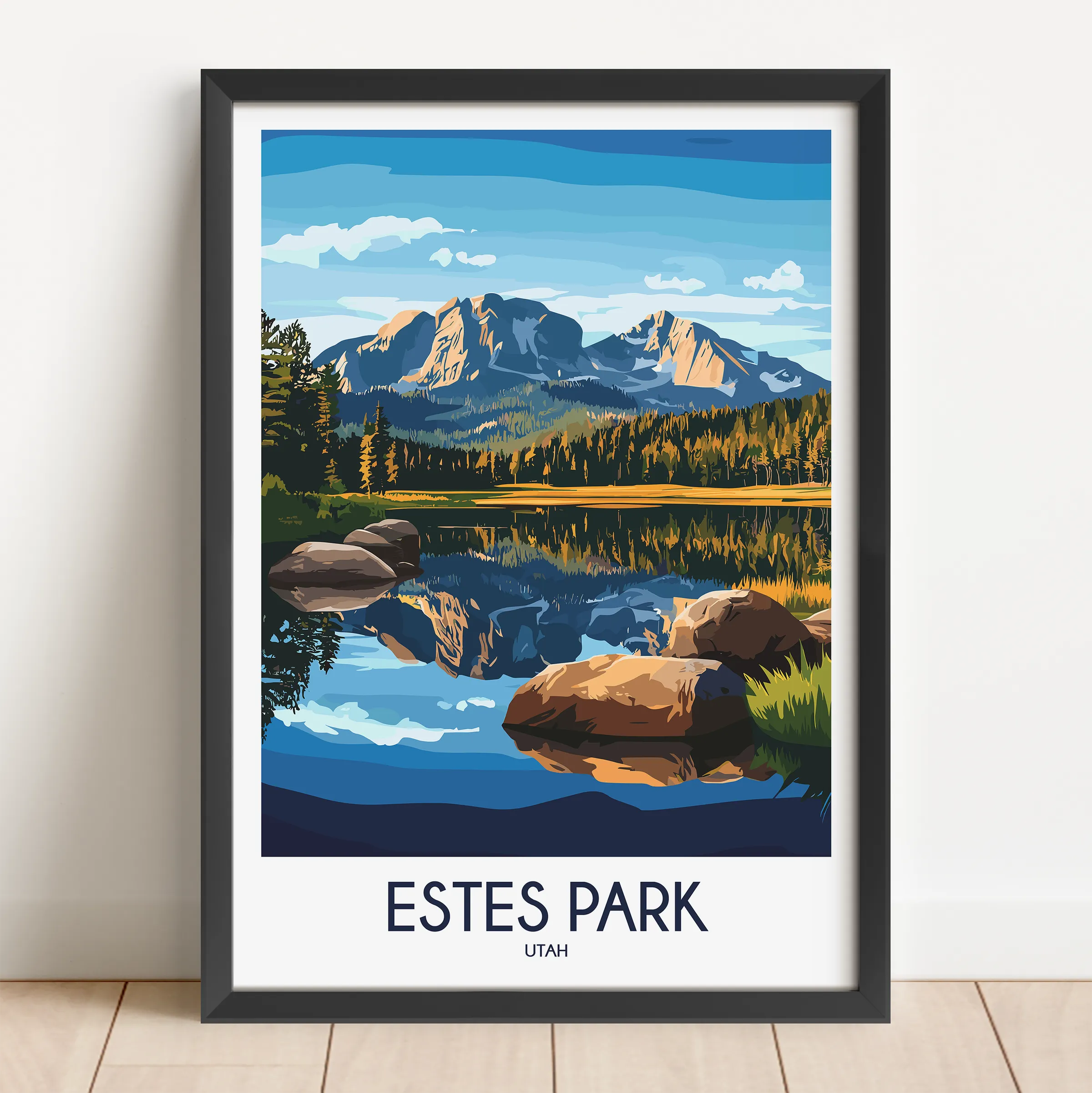 Estes Park Home Office Decor
