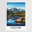 Estes Park Scenic Landscape Art