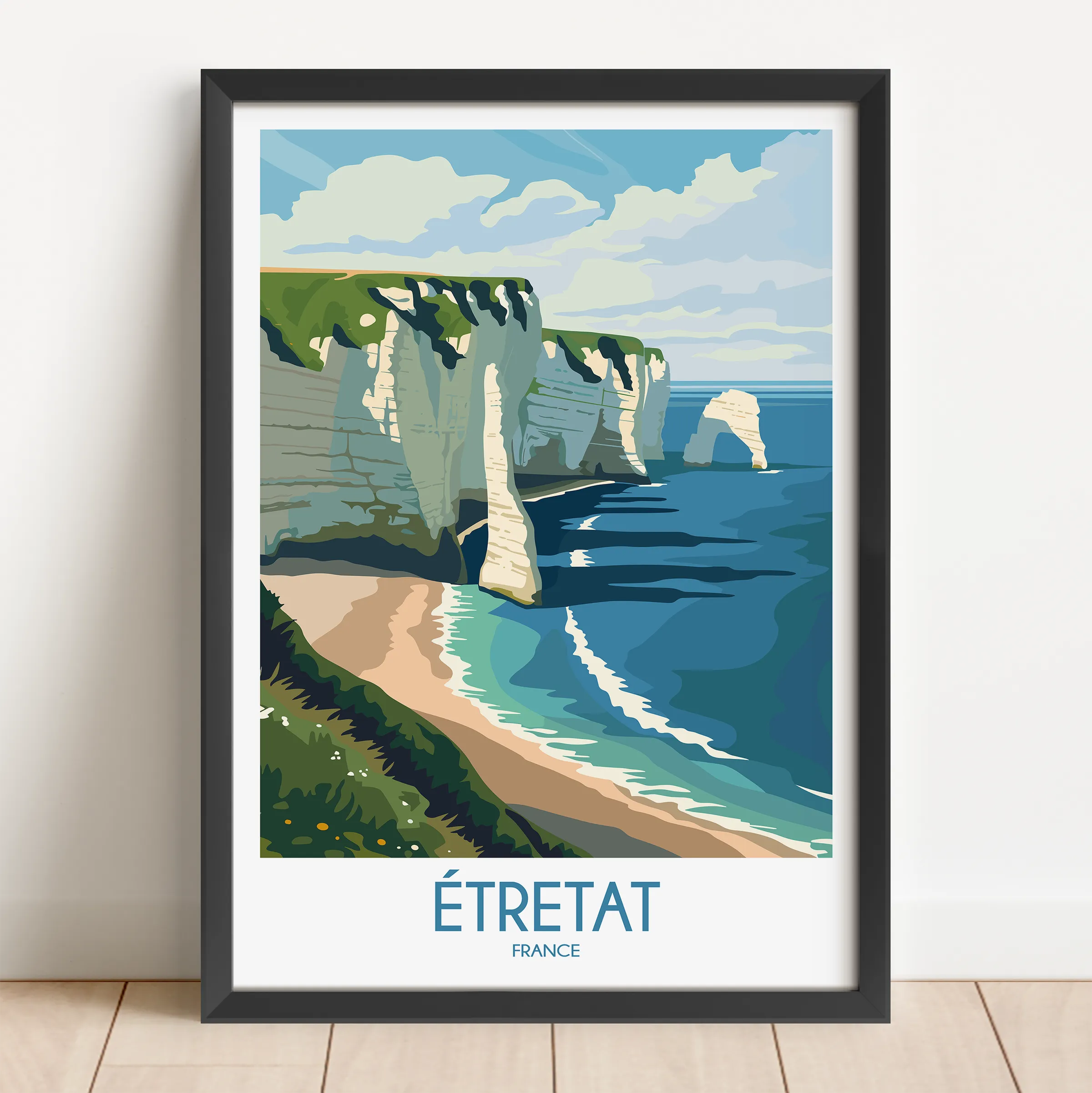 Etretat Destination Art Gift