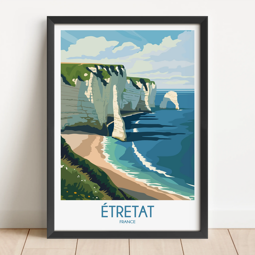 Etretat Destination Art Gift