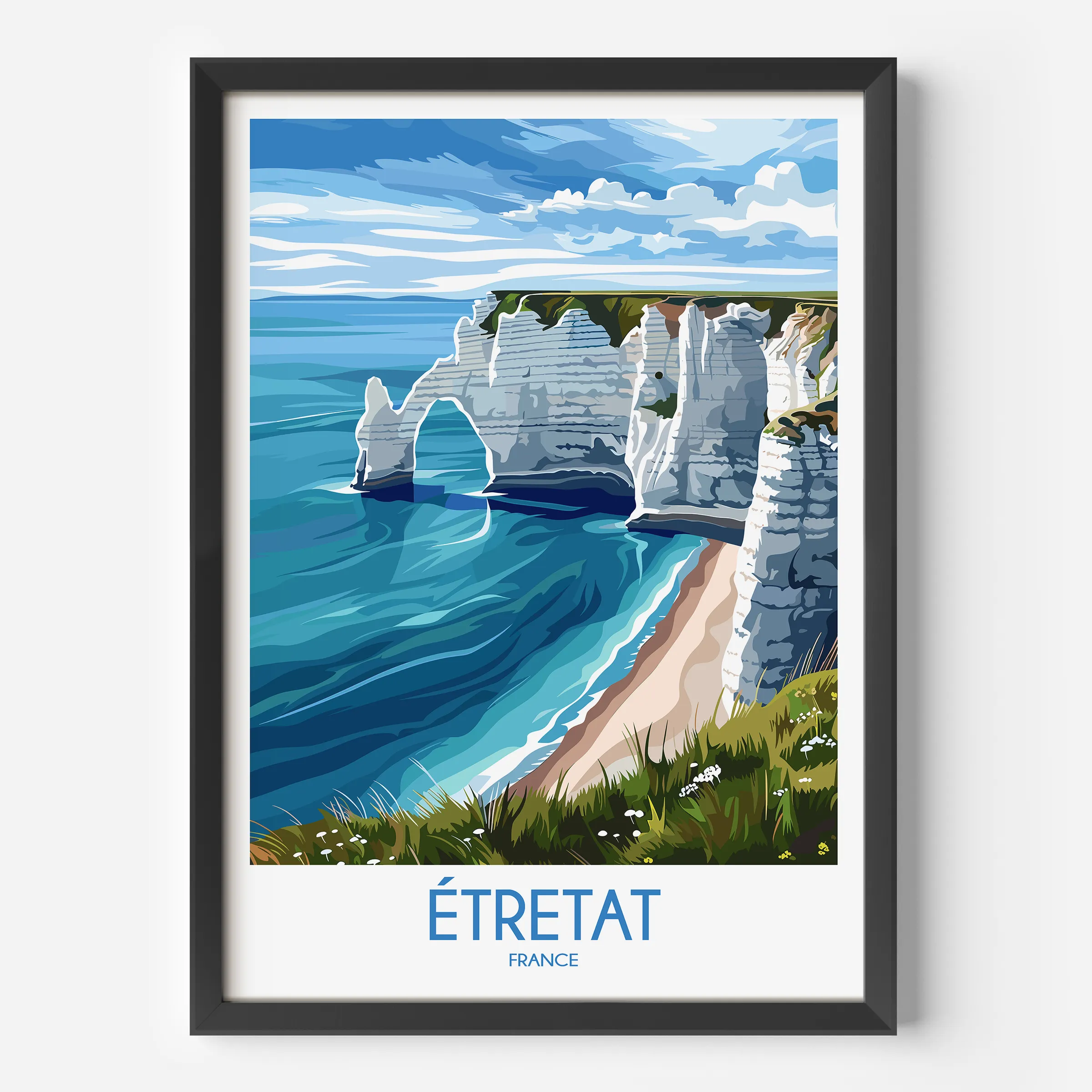 Etretat Destination Art Gift