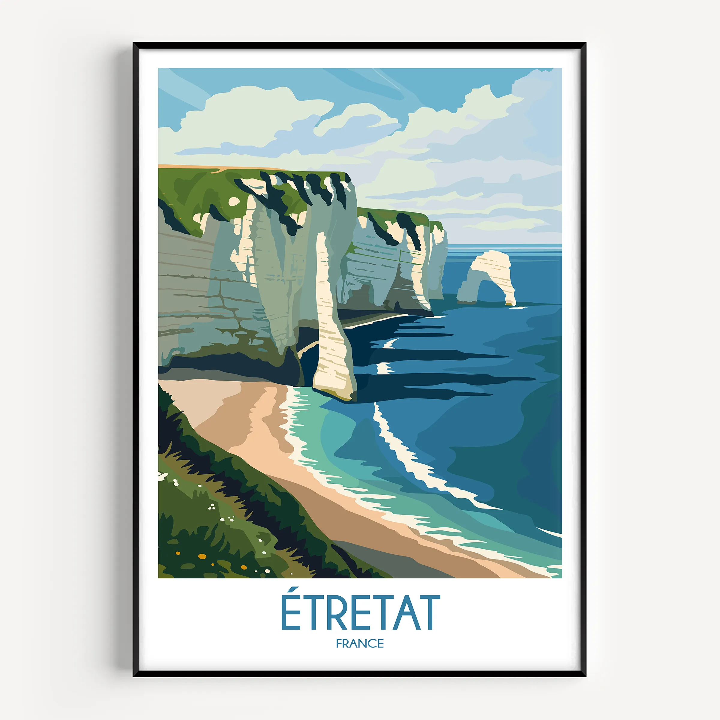 Etretat Home Office Decor