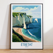 Etretat Minimalist Wall Art