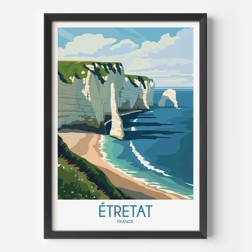 Etretat Travel Memory Gift