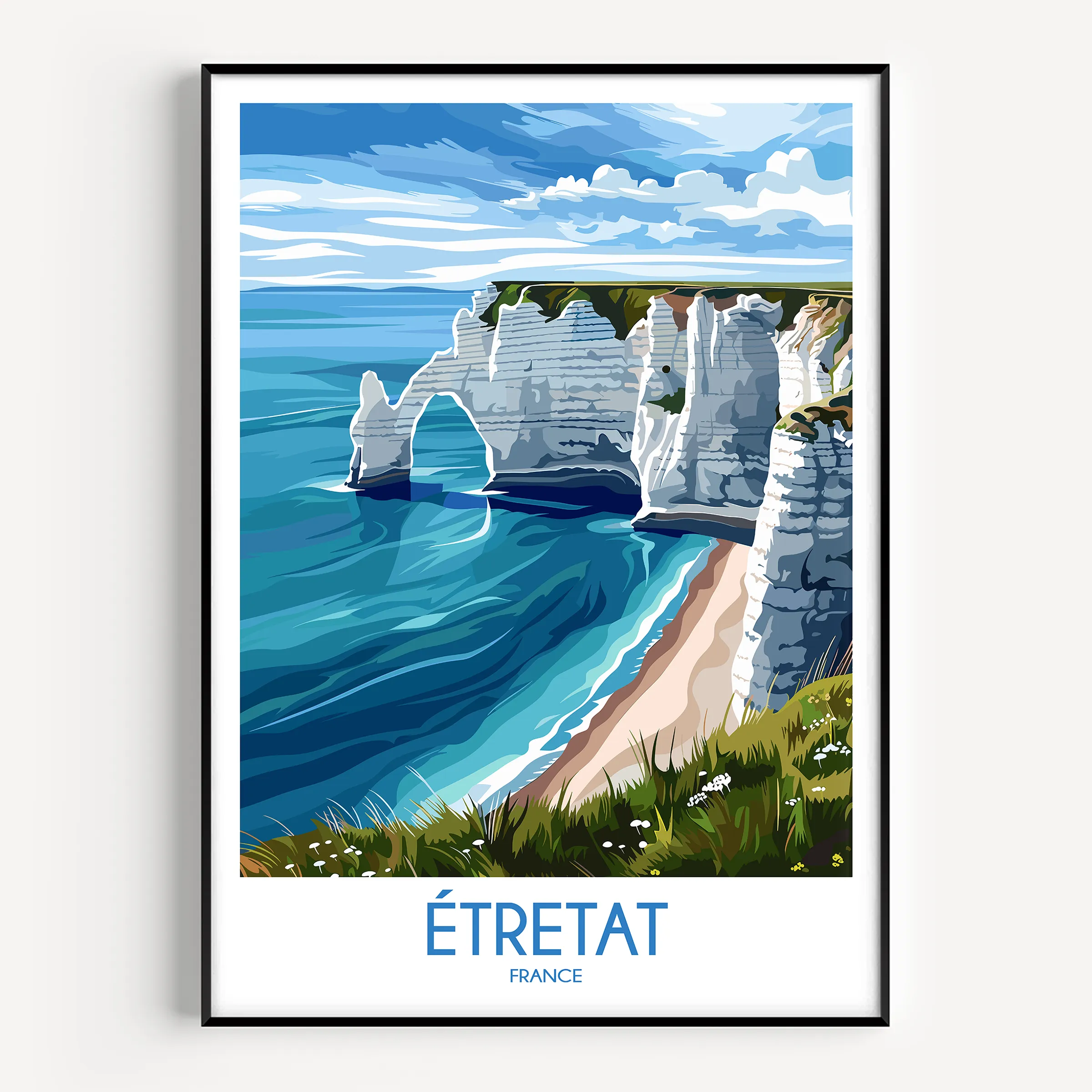 Etretat Travel Memory Gift