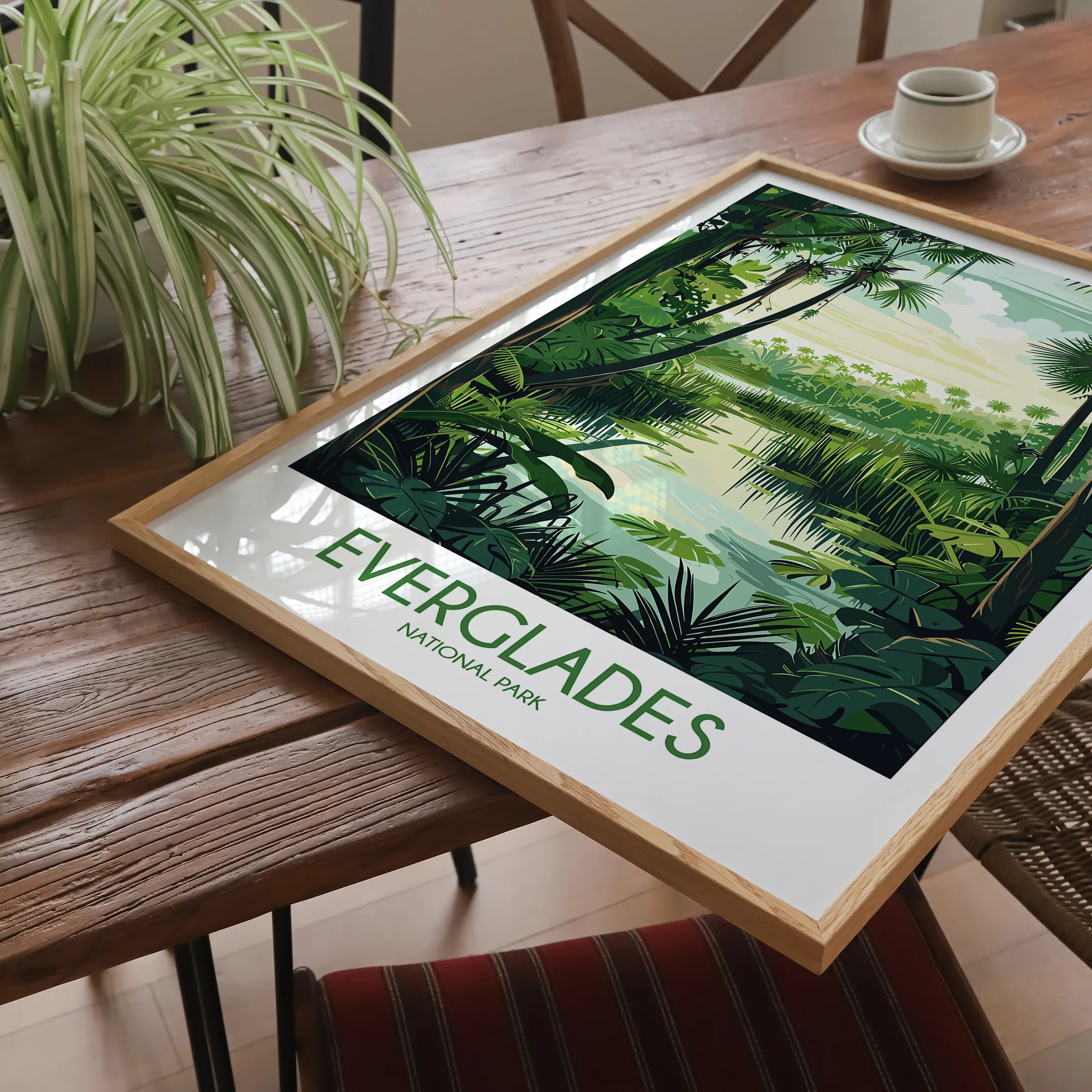 Everglades Scenic Landscape Art