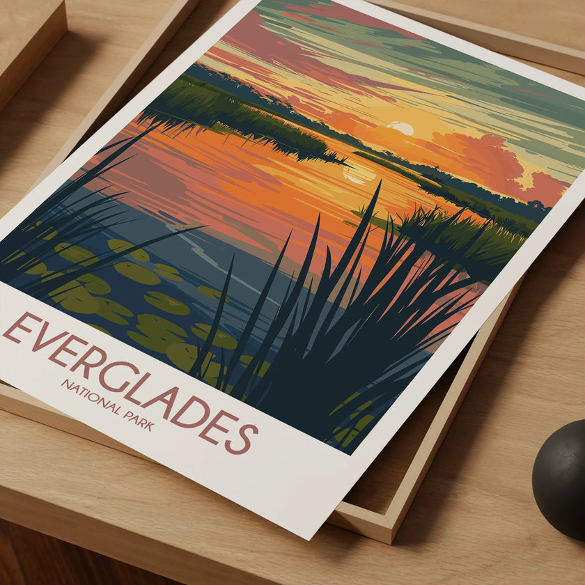 Everglades Souvenir Poster Print