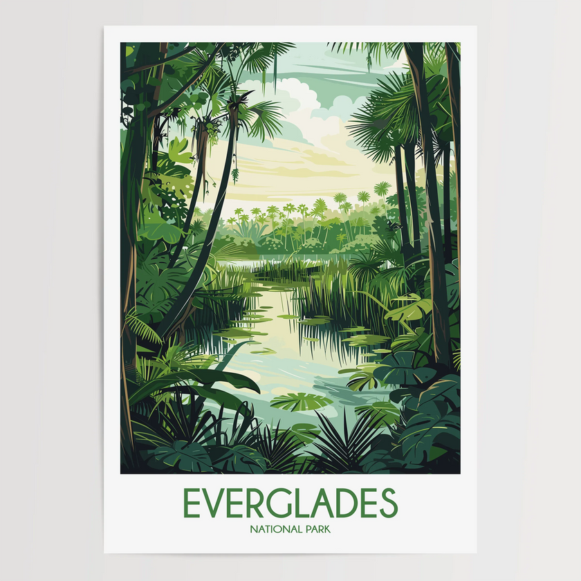 Everglades Travel Memory Gift