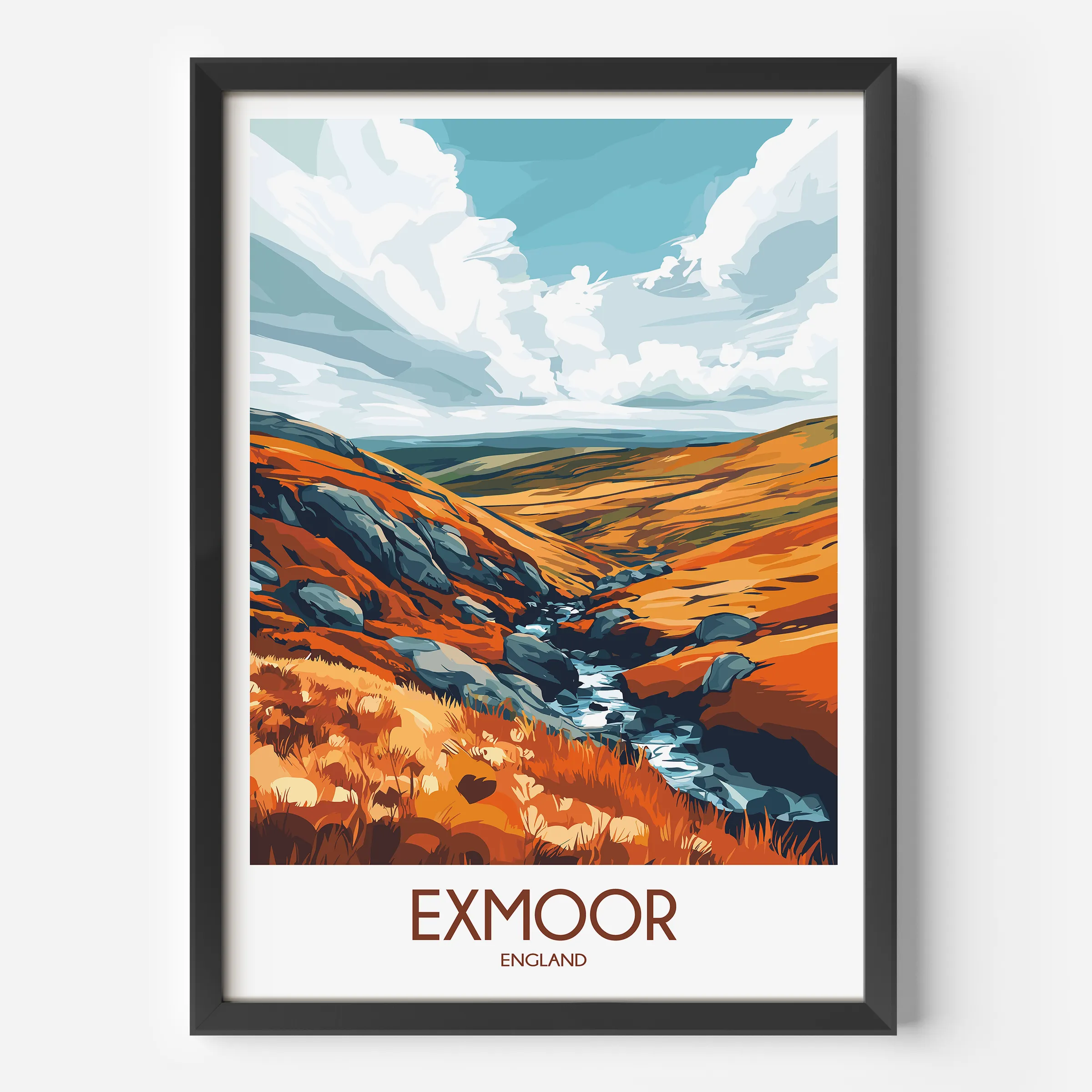 Exmoor Travel Memory Gift