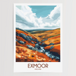 Exmoor Vintage Style Print