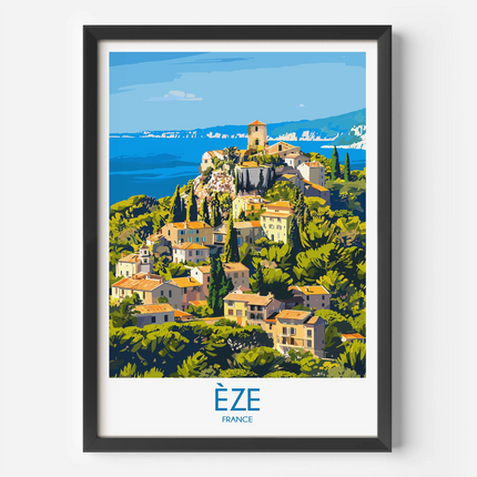 Èze Minimalist Wall Art
