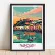 Falmouth Destination Art Gift