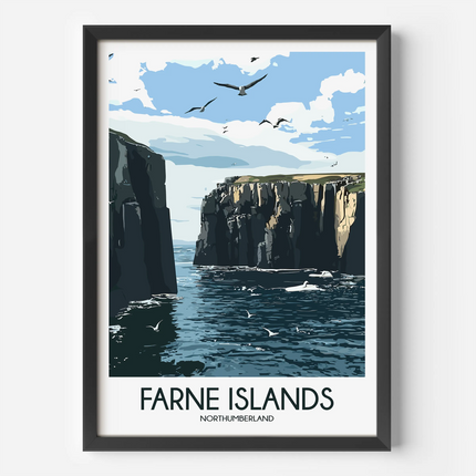 Farne Islands Travel Memory Gift