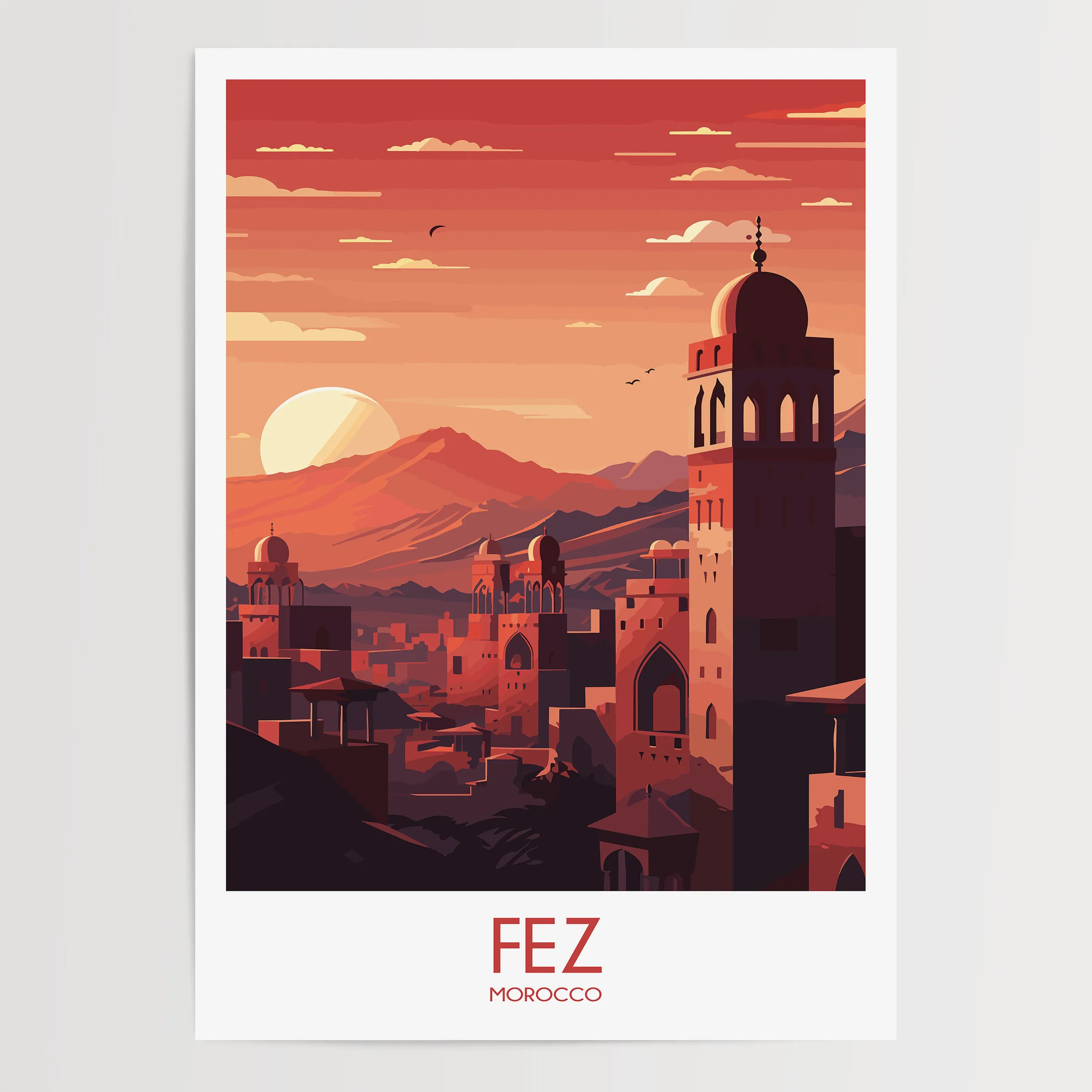 Fez Destination Art Gift
