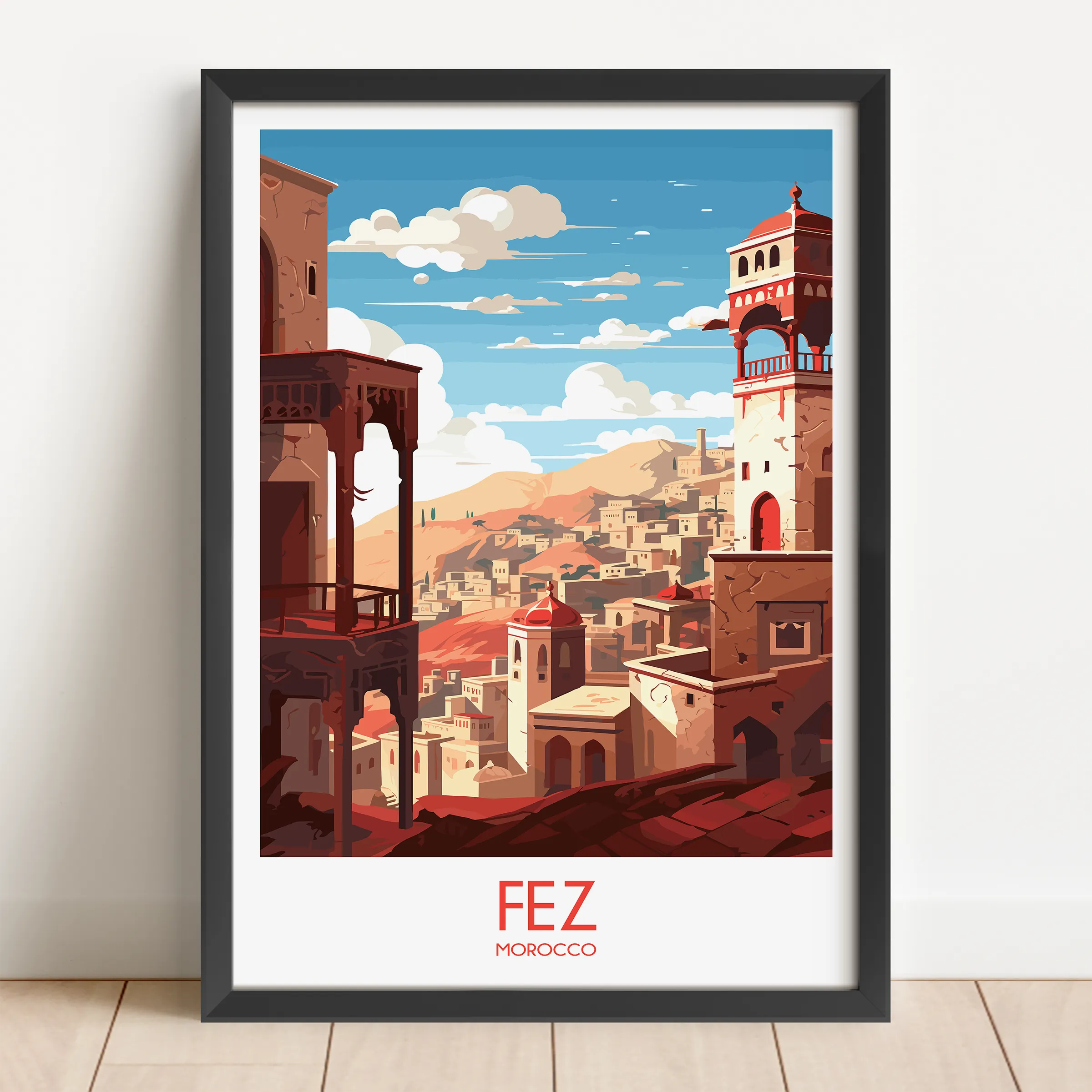Fez Destination Art Gift